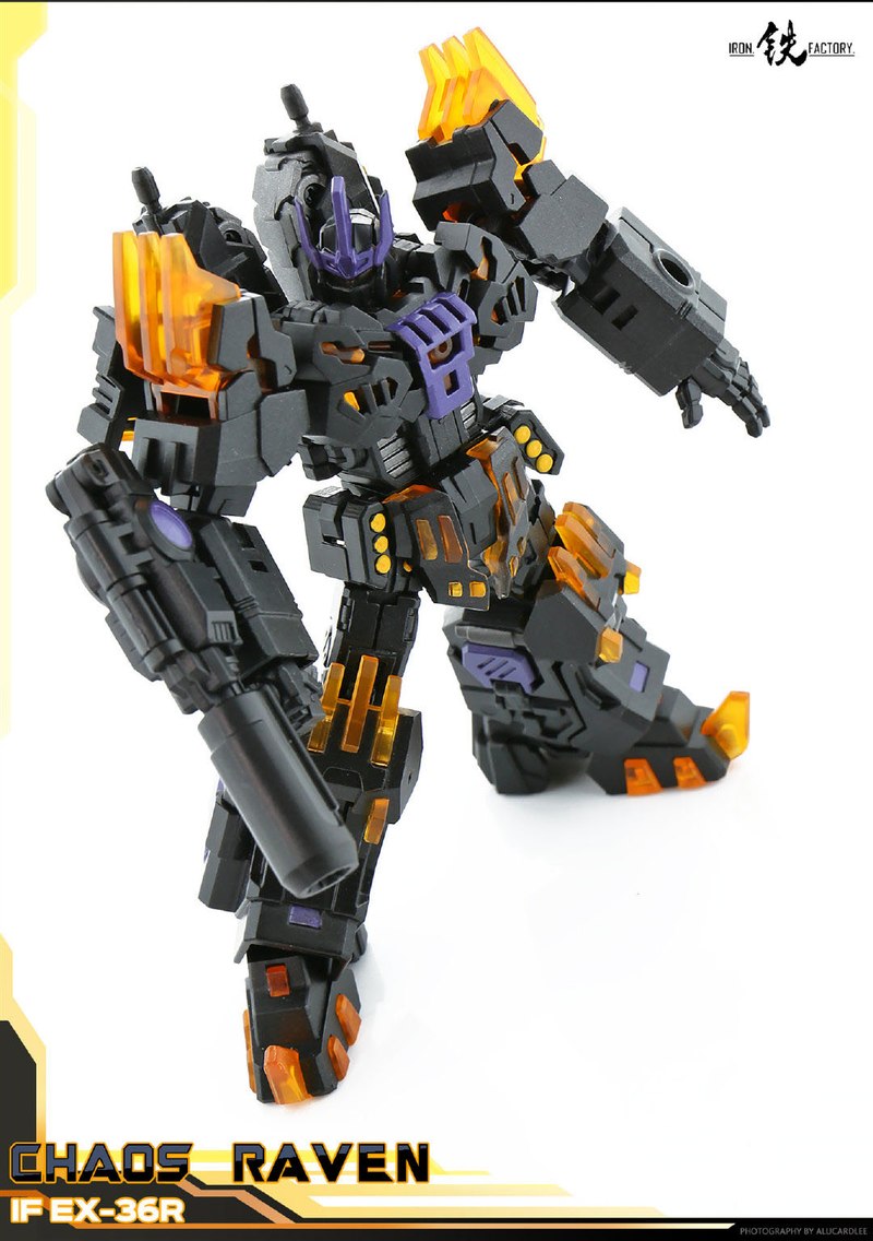 Iron Factory IF-EX36R Chaos Raven New Images of Unofficial The Fallen